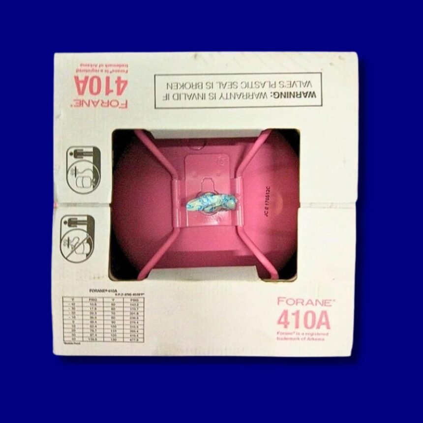 Forane R410A Refrigerant Gas 25lb 11.3kg Cylinders Global Gases